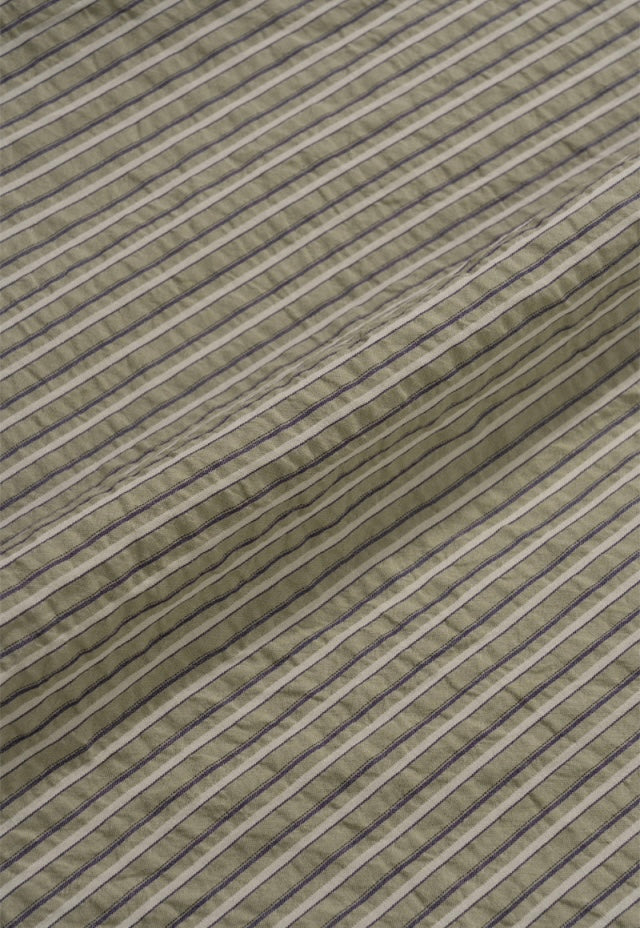 Striped Seersucker Shirt