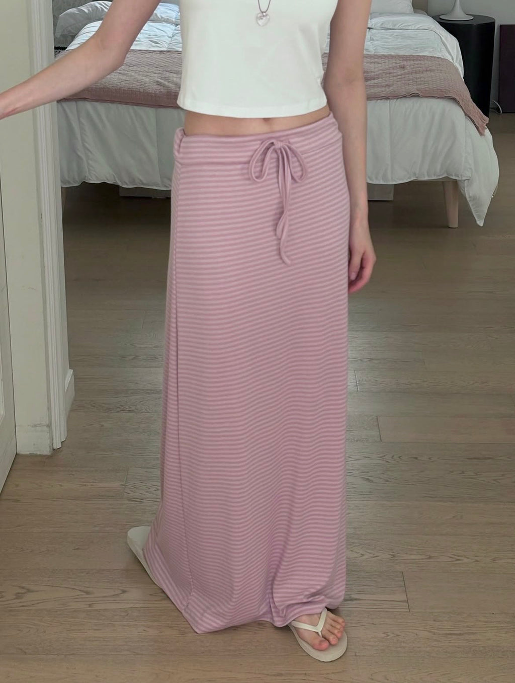 Striped Maxi Skirt