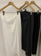 Draped Long Skirt