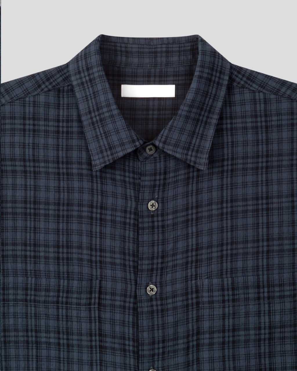 Check Roll-Up Half Shirt