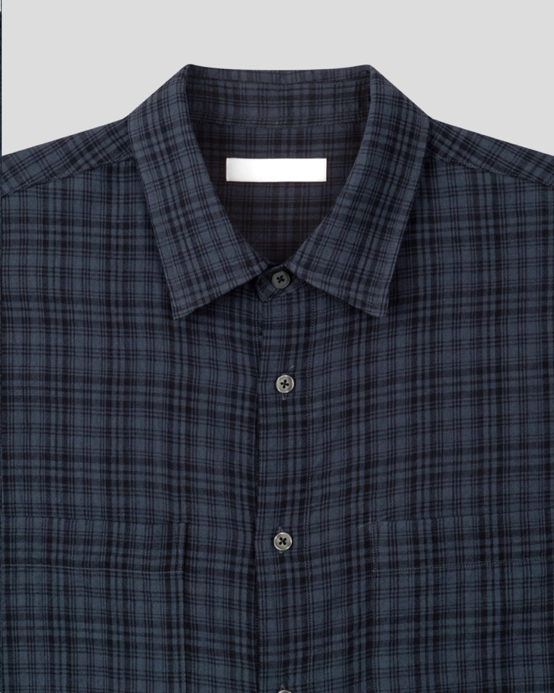 Check Roll-Up Half Shirt