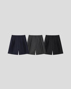 Striped Bermuda Pants