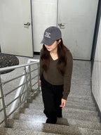 Classic V- neck Knit