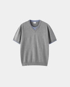 Layered Knit Tee