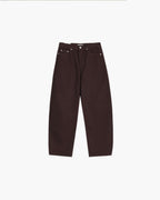 Curved Cotton Pants