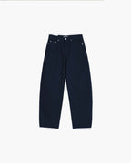 Curved Cotton Pants