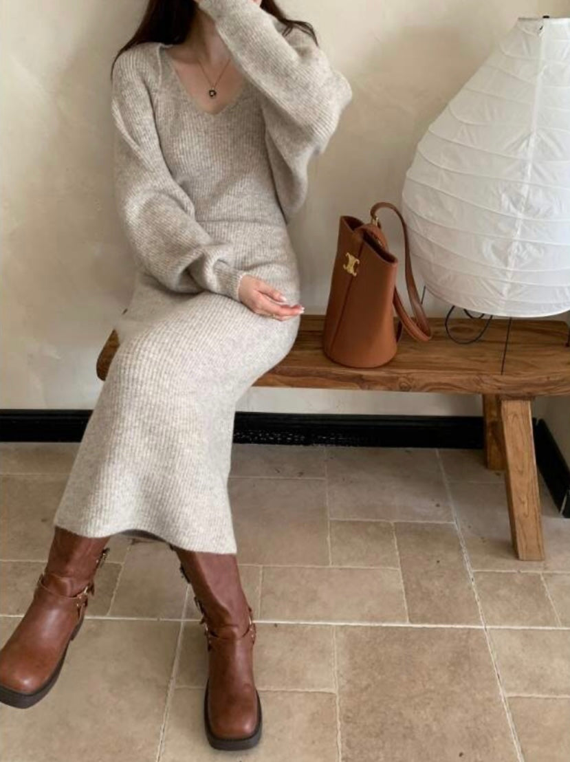 Knit Bolero & Dress Set