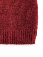 Alpaca Soft Round Knit Cardigan