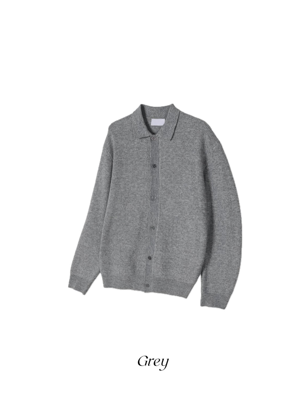 Classic Button Collar Knit