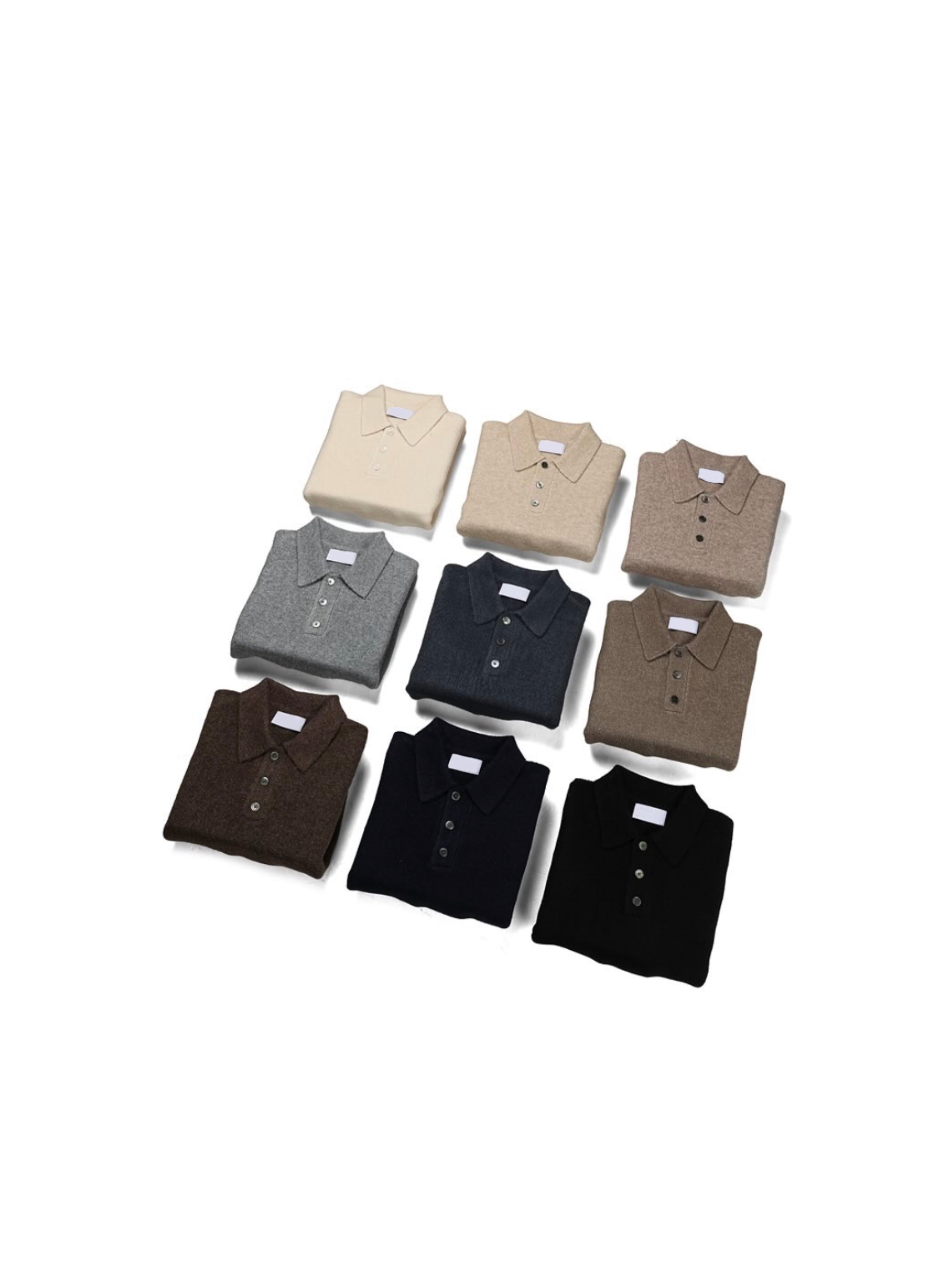 Heritage 5-Gauge Button Collar Knit