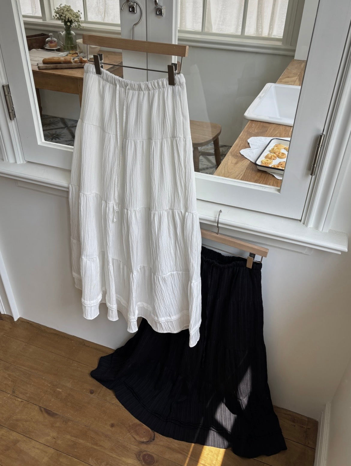 Summer Tiered Long Skirt