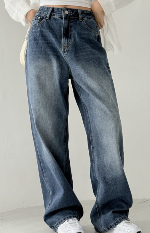 Wide Denim Pants