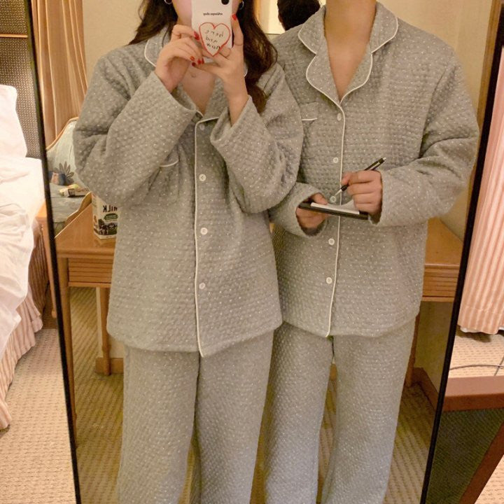 Soft Dot Quilted Set