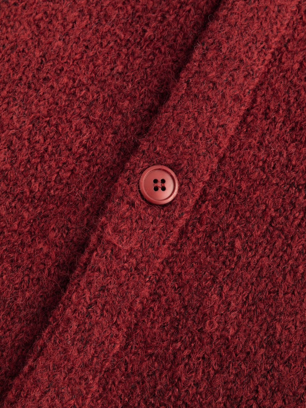 Alpaca Soft Round Knit Cardigan