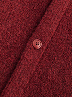 Alpaca Soft Round Knit Cardigan