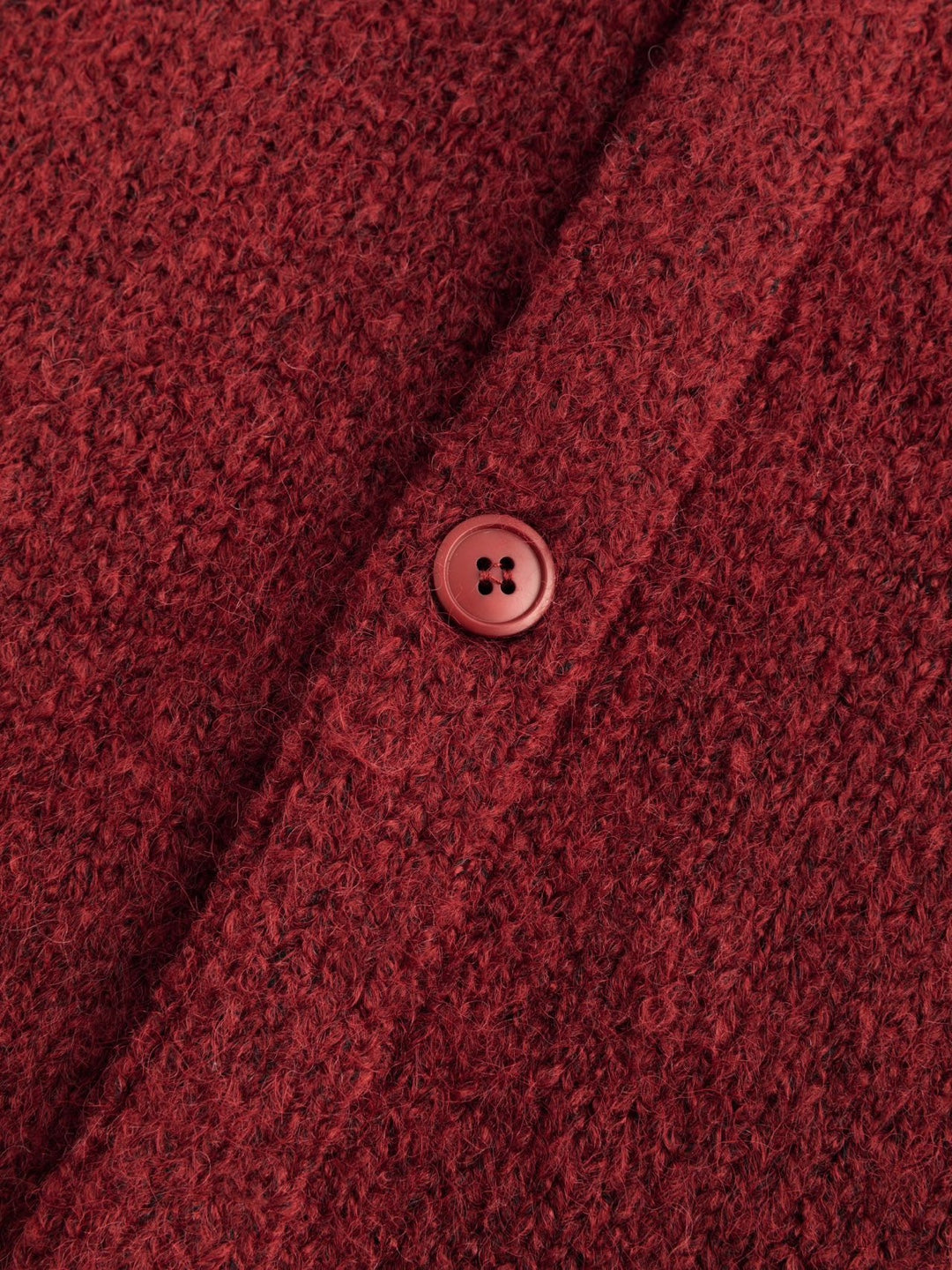 Alpaca Soft Round Knit Cardigan