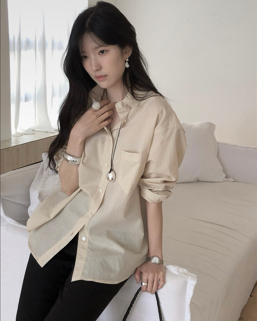 Raf Striped Shirt