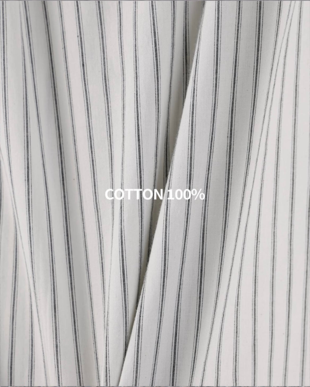 Striped Roll-Up Half Shirt