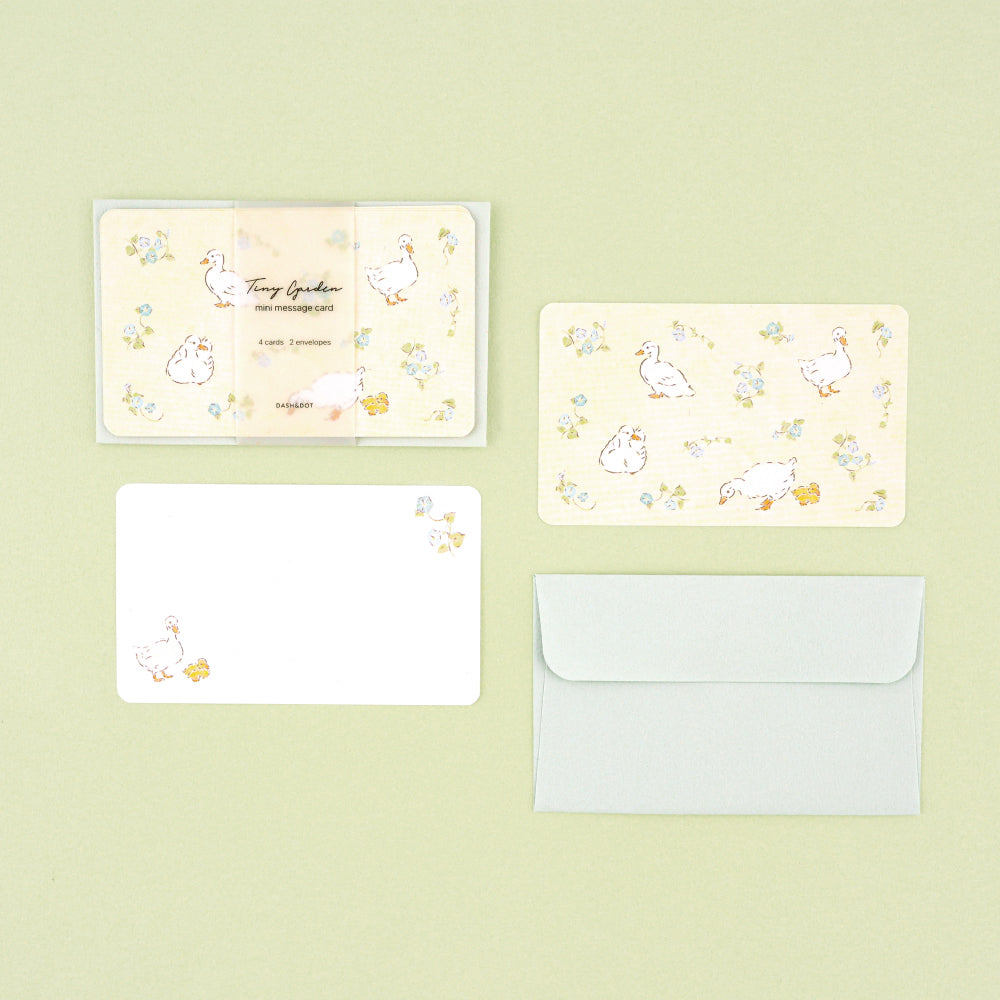 Tiny Garden Mini Message Card