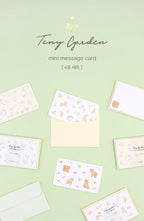 Tiny Garden Mini Message Card