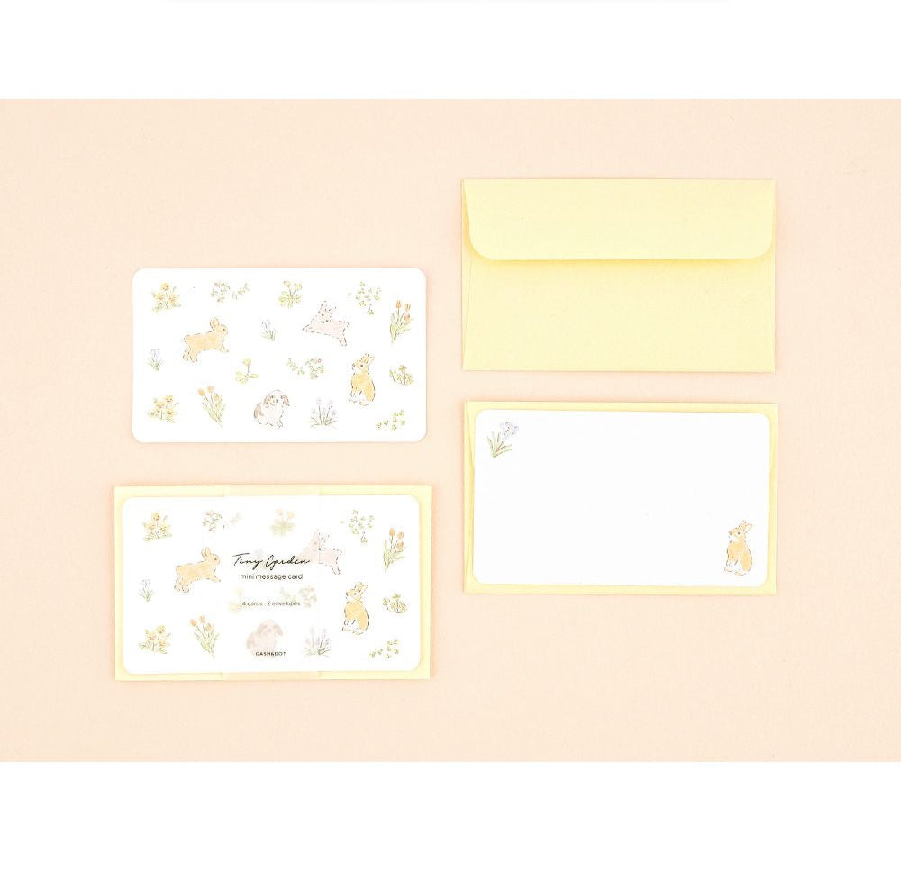 Tiny Garden Mini Message Card