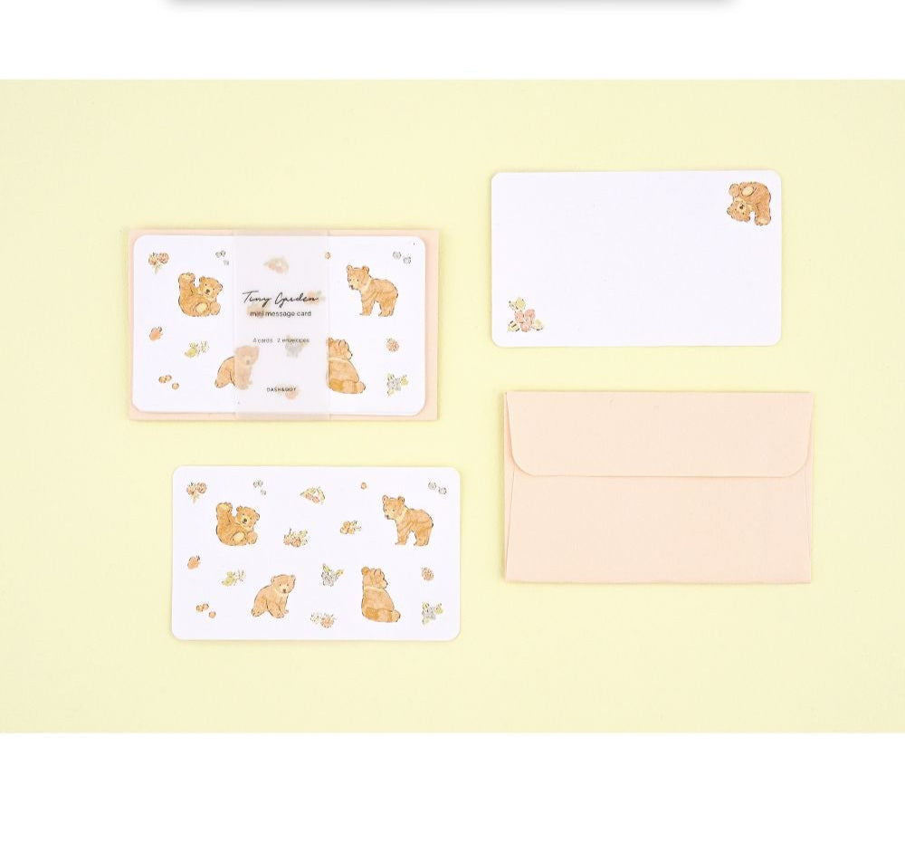 Tiny Garden Mini Message Card
