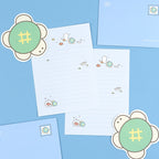 Happy Turtle Letter Set / Glücksschildkröten-Briefset