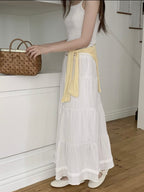 Summer Tiered Long Skirt