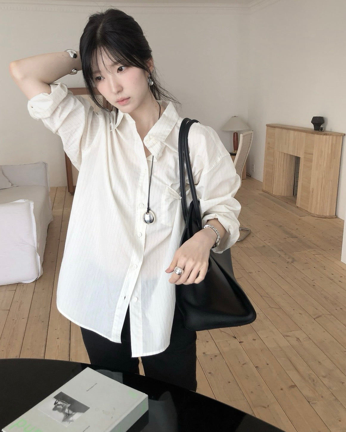 Raf Striped Shirt