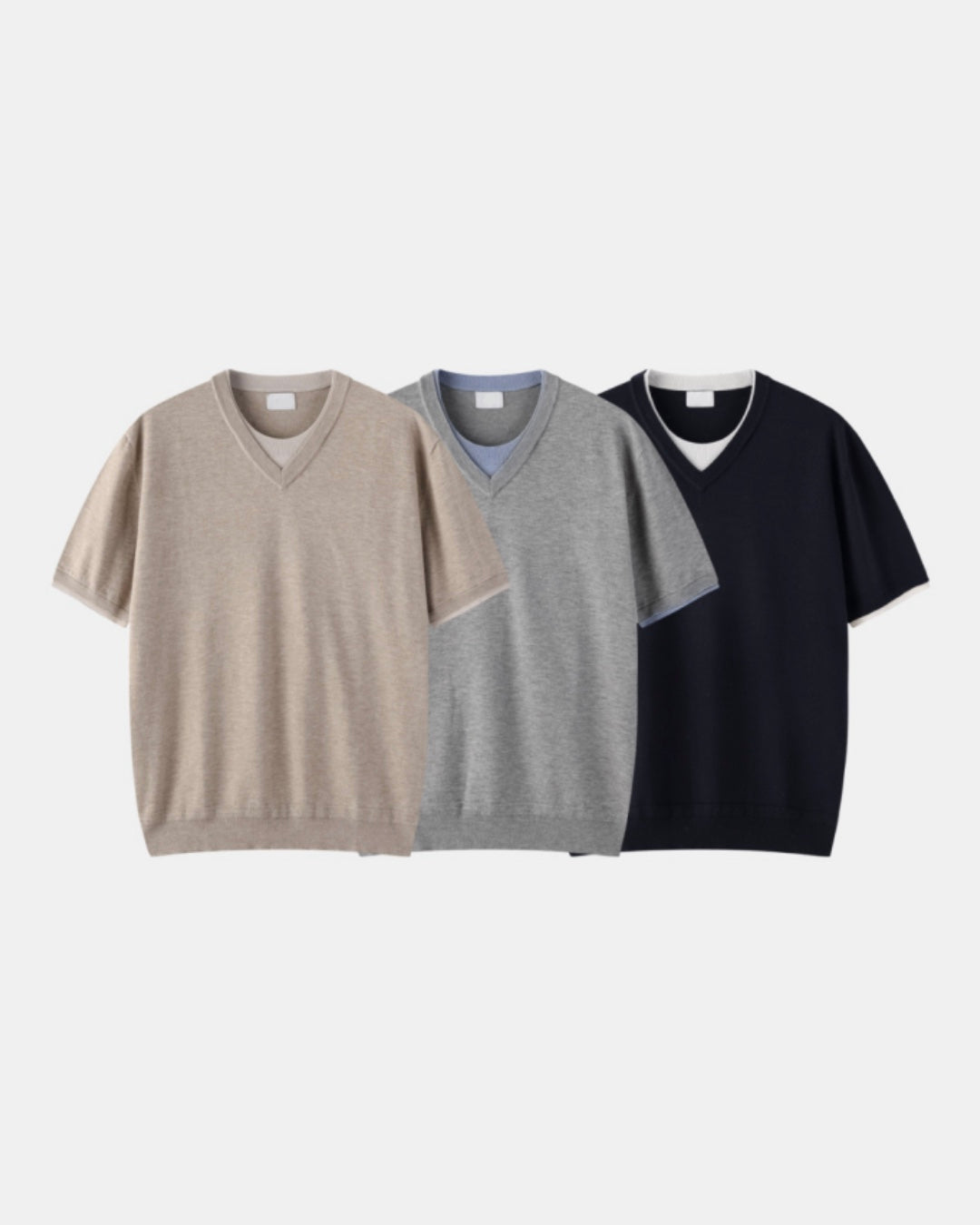 Layered Knit Tee