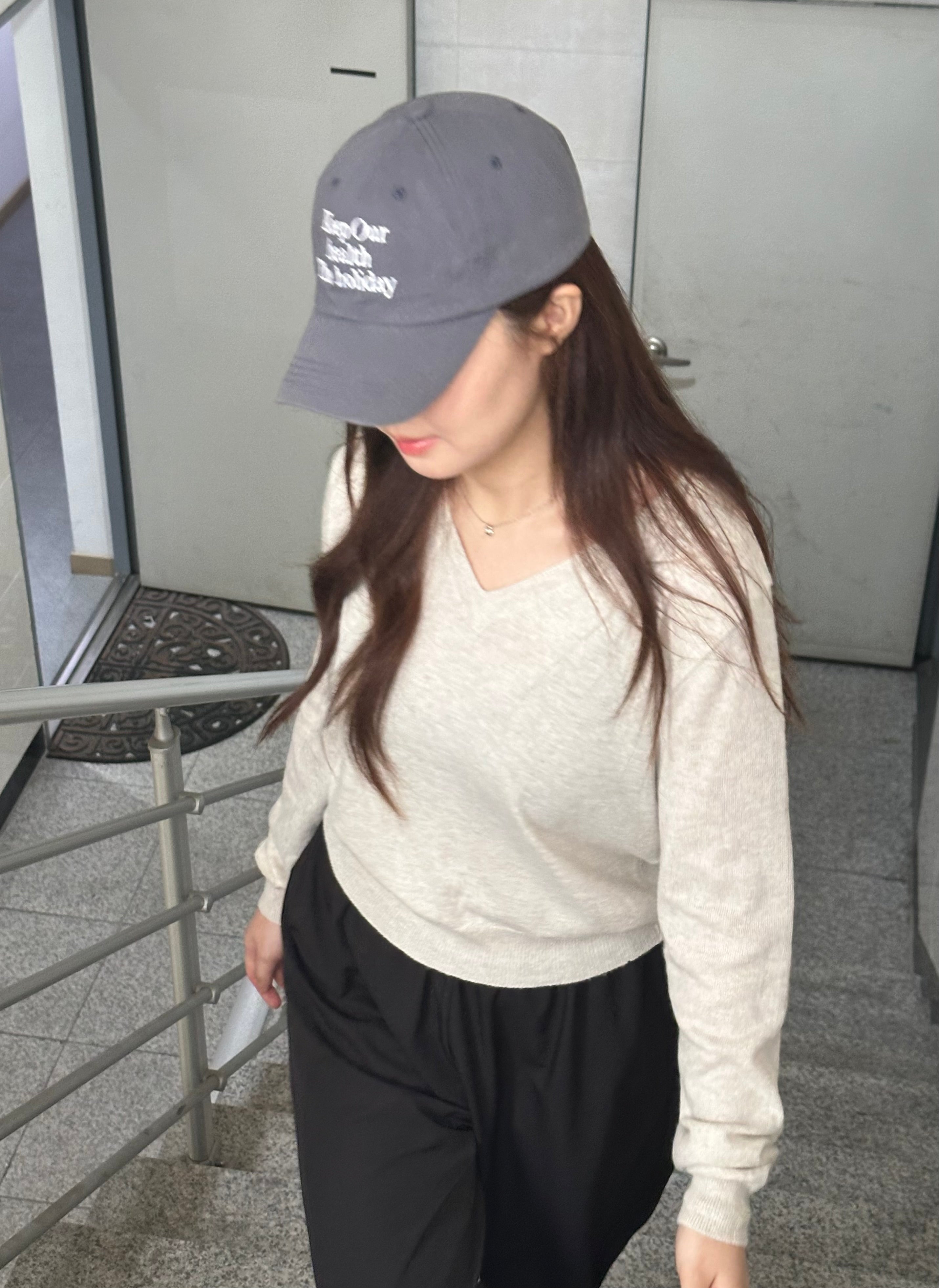 Classic V- neck Knit