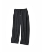 Nylon Wide-Leg Pants