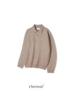 Heritage 5-Gauge Button Collar Knit