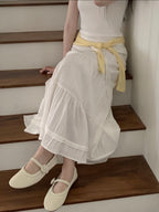 Summer Tiered Long Skirt