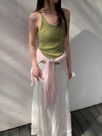 Summer Tiered Long Skirt
