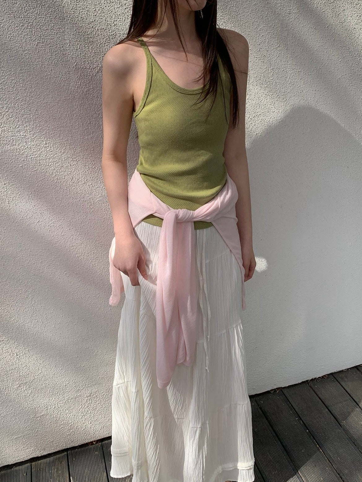Summer Tiered Long Skirt