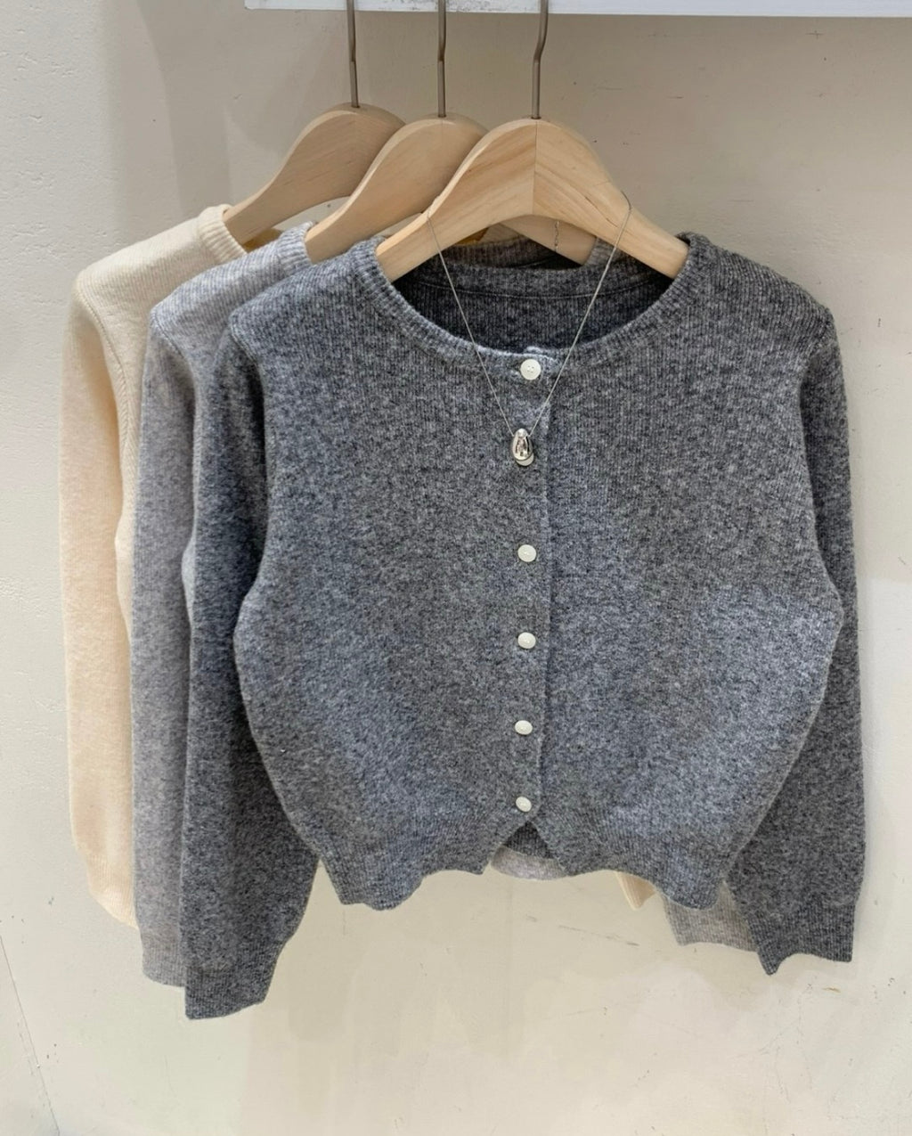 Classic Round Cardigan