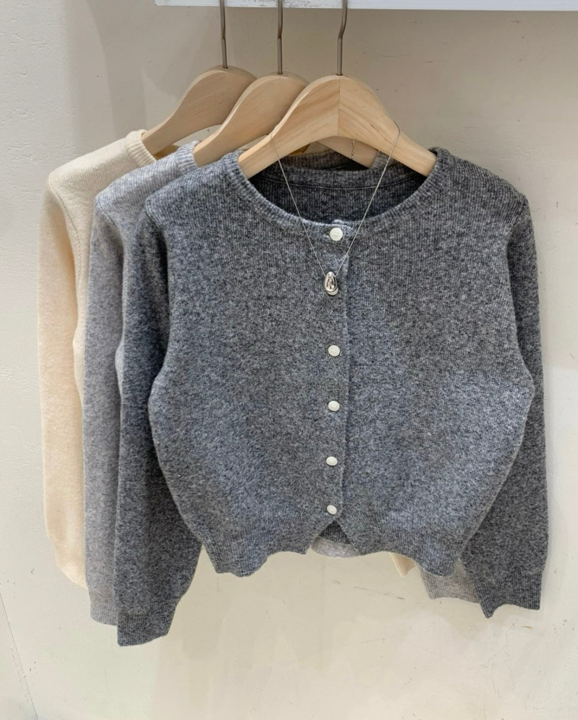 Classic Round Cardigan