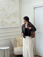 Flare Tiered Maxi Skirt