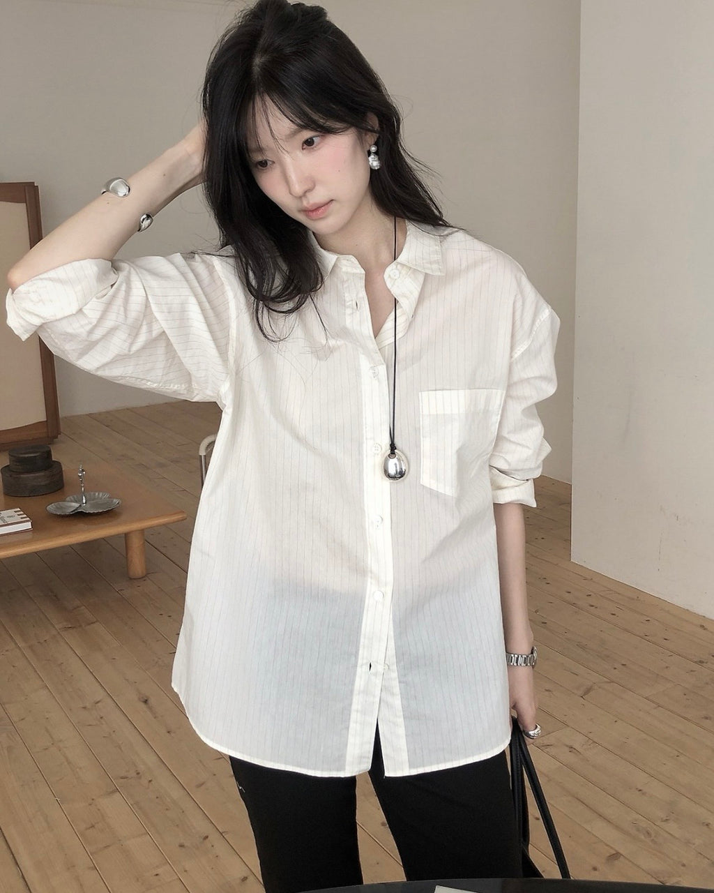 Raf Striped Shirt