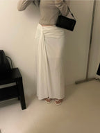 Draped Long Skirt