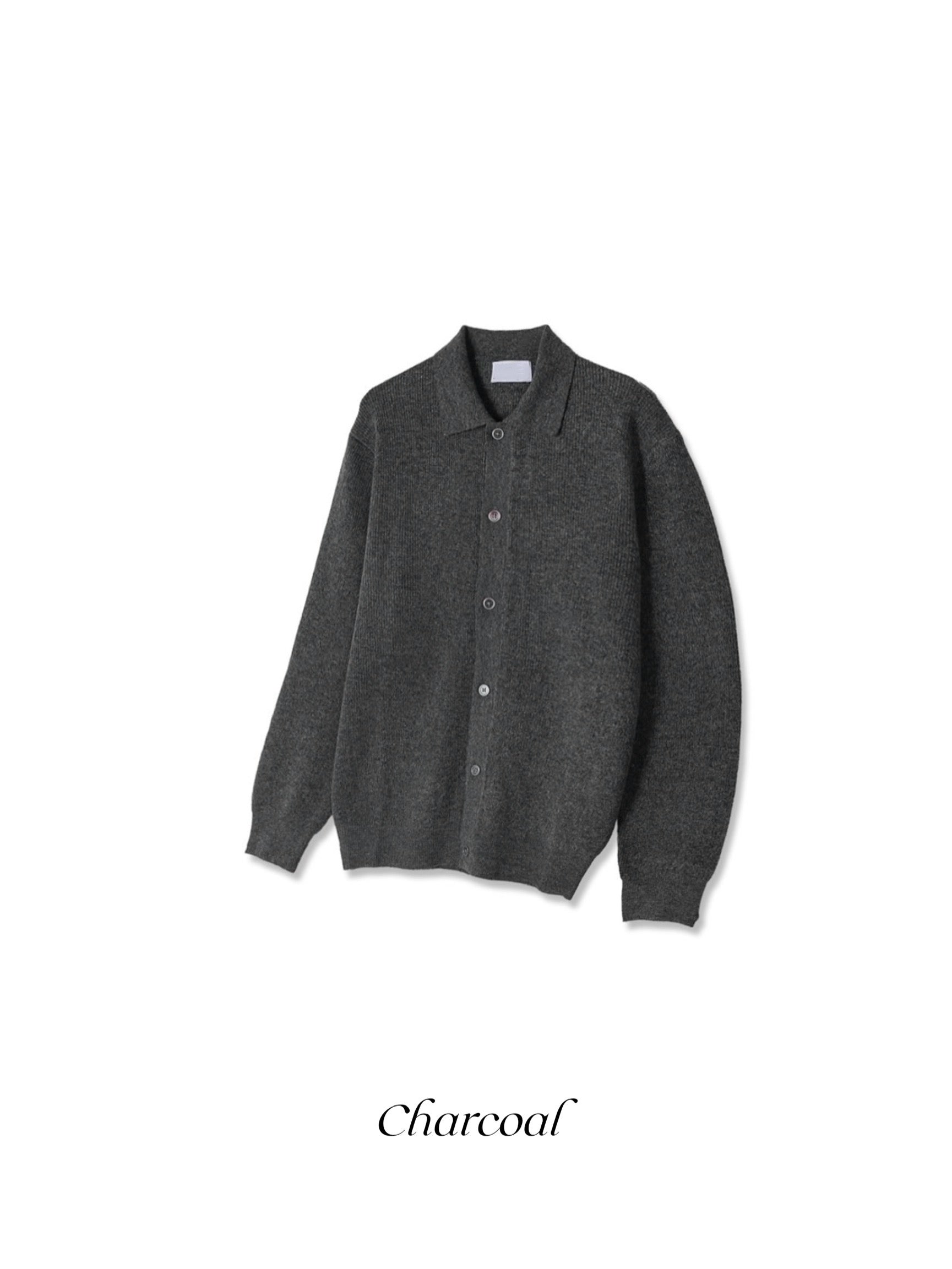 Classic Button Collar Knit