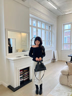 Soft Cashmere One-Shoulder Knit