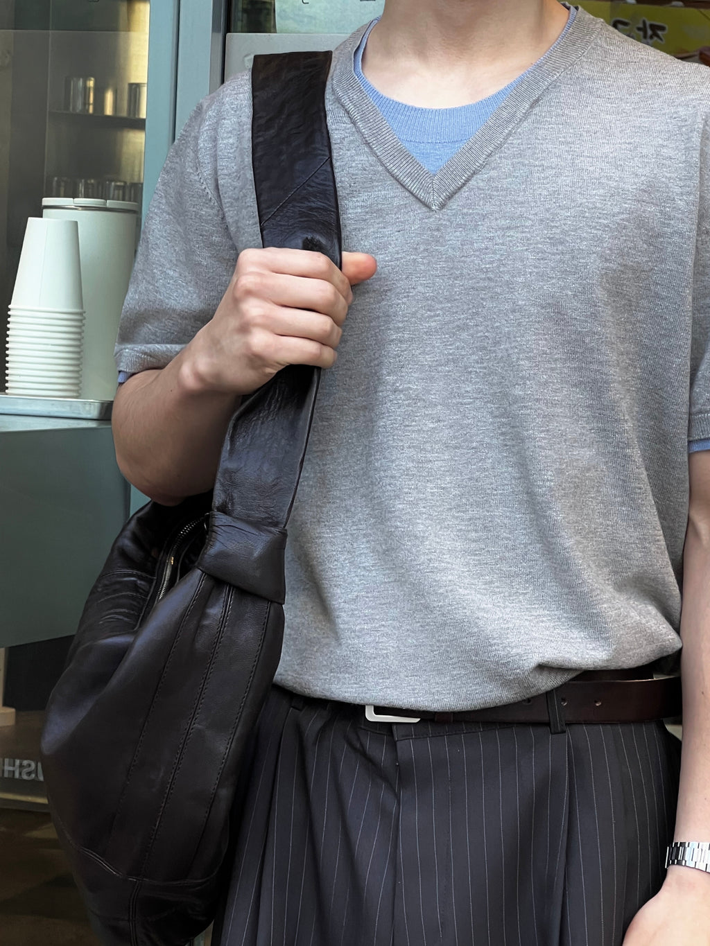 Layered Knit Tee