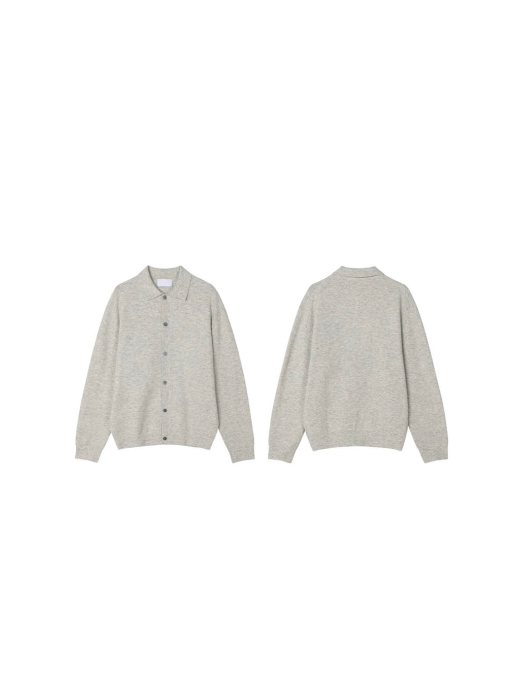 Classic Button Collar Knit