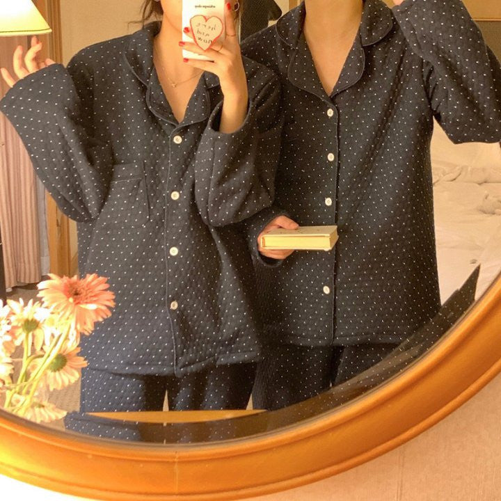 Soft Dot Quilted Set