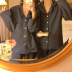 Soft Dot Quilted Set