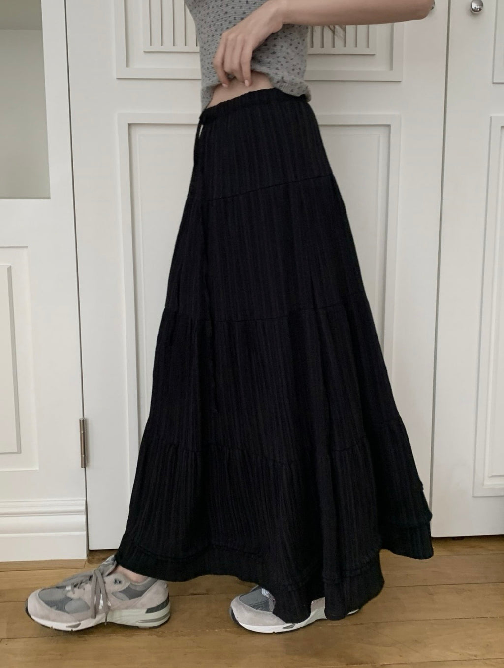 Summer Tiered Long Skirt
