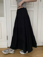 Summer Tiered Long Skirt