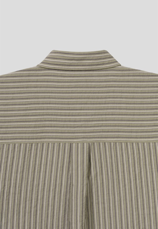 Striped Seersucker Shirt